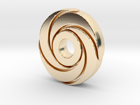 Strong Sprial in 14K Yellow Gold