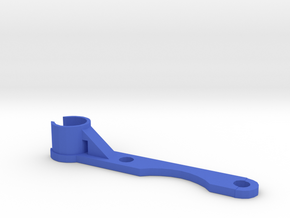 Printrbot Wire Clip in Blue Processed Versatile Plastic