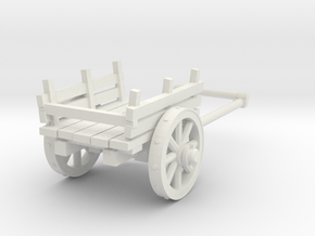 2-wheel cart, 28mm in White Natural Versatile Plastic