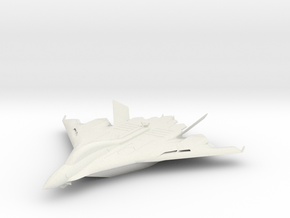Flight aircraft carrier Type B  WATERLINE (1/3000) in White Natural Versatile Plastic
