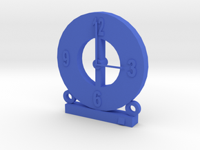 104102216 藍子超 造型時鐘 in Blue Processed Versatile Plastic