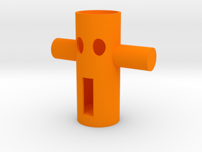 104102216 藍子超筆筒 鑰匙架 in Orange Processed Versatile Plastic