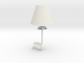 Table Lamp 3 in White Natural Versatile Plastic