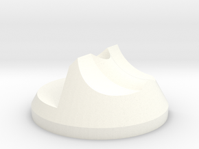 Left Filament Guide - Rep2X in White Processed Versatile Plastic