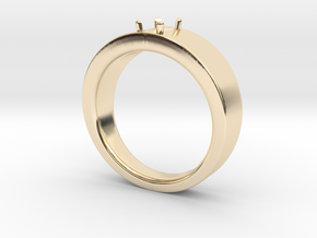 6x4mm Em Cut Size 12 in 14K Yellow Gold