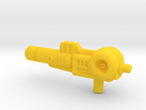 Kick-off Gun in Yellow Processed Versatile Plastic