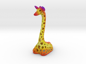 Sunset Giraffe in Full Color Sandstone