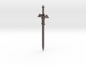 Link's Hylian Sword (Legend of Zelda) in Polished Bronzed Silver Steel
