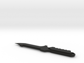 Stun Knife in Black Natural Versatile Plastic