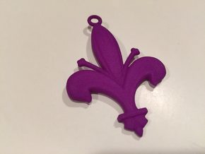 The Lily in Purple Processed Versatile Plastic