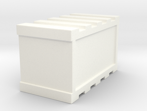 De agostini millennium Falcon Cargo Bay Crate in White Processed Versatile Plastic