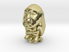 Fertility Idol (Indiana Jones) 2.5 Inches in 18k Gold Plated Brass