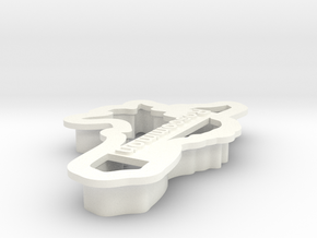 Roscommon Cookie Cutter in White Processed Versatile Plastic