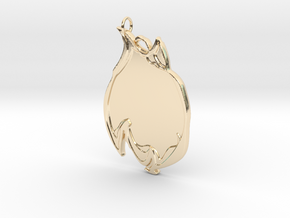 Delicate Flower - Large in 14k Gold Plated Brass