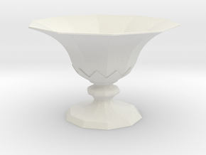 Goblet 4d in White Natural Versatile Plastic