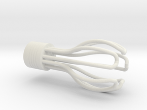 1:12 Light bulb #18 in White Natural Versatile Plastic