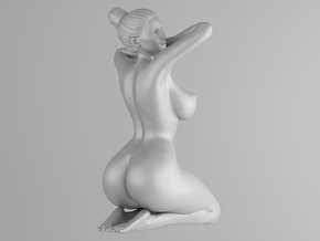 Plump sexy girl 003 Scale in 1/10 in White Natural Versatile Plastic