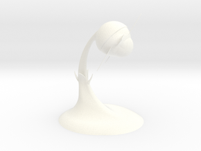 桌燈風扇.stl in White Processed Versatile Plastic
