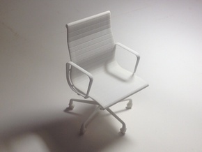 Eames Chair - 4.4" tall in White Natural Versatile Plastic