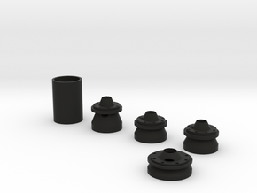 30mm Combo Pack 10cm in Black Natural Versatile Plastic