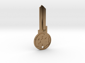 Empire House Key Blank - KW11/97 in Natural Brass