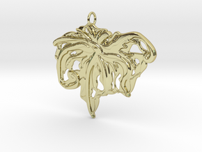 Exuberant Blossom - Large in 18k Gold Plated Brass