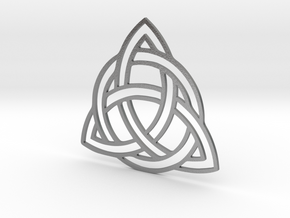 Ancient celtic Symbol in Natural Silver