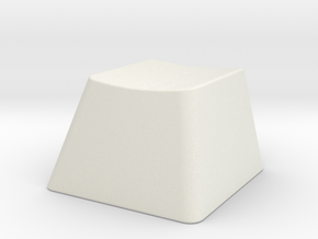 Customizable R1 MX Keycap THICK in White Natural Versatile Plastic