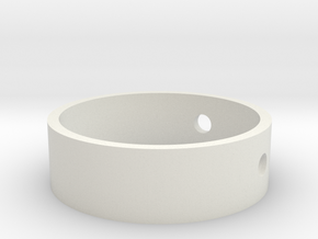 Drill Ring 1.4 in White Natural Versatile Plastic