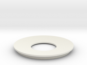 Lieberkuehn Reflector 58mm Dia. 76.2mm WD in White Natural Versatile Plastic