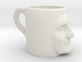 The Ugly Mug in White Natural Versatile Plastic