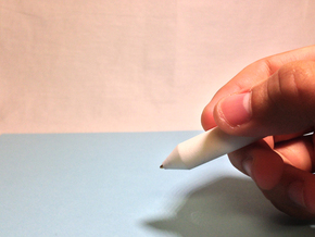 Base Pen Top in White Natural Versatile Plastic