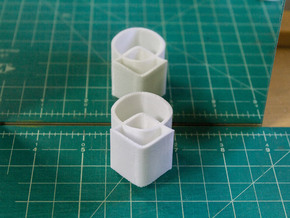 Ambiguous Cylinders : Overlap in White Natural Versatile Plastic