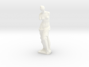 Venus de Milo in White Processed Versatile Plastic