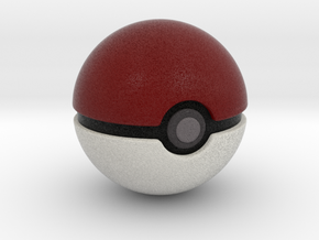 Pokemon - Pokeball in Full Color Sandstone
