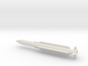 1/72 Scale SM-6 AGM-78 Standard Missile in White Natural Versatile Plastic