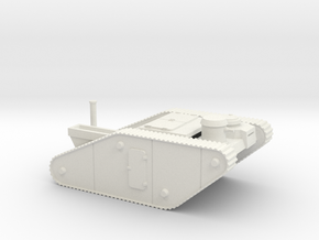 15mm AQMF STEAM TANK SHELL in White Natural Versatile Plastic