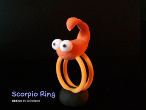 boOpGame - The Scorpio Ring in Full Color Sandstone