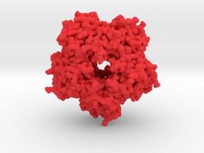 Encapsulated Ferritin in Red Processed Versatile Plastic