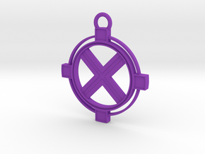 Zaros Pendant in Purple Processed Versatile Plastic