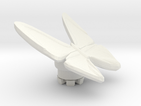 FLEURISSANT - Butterfly #2 in White Natural Versatile Plastic