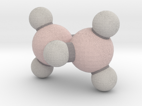 Diborane (B2H6) in Full Color Sandstone