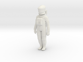 SF Astronaut  /  Storage Study in White Natural Versatile Plastic: 1:72
