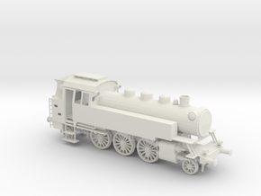 LOV001 German Steam loco Br 64  "Kriegslokomotive" in White Natural Versatile Plastic