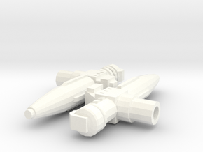 Infrared Missiles (2) in White Processed Versatile Plastic