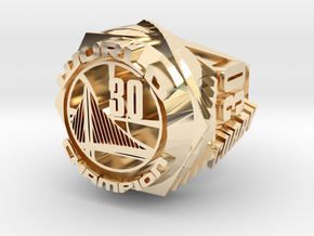 Curry championship Ring in 14K Yellow Gold