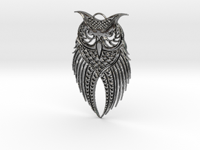 Who's Owling? in Polished Silver