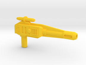  ZT01E Gun for Dragstrip CW in Yellow Processed Versatile Plastic