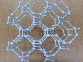 hyperoctagon lattice in White Natural Versatile Plastic