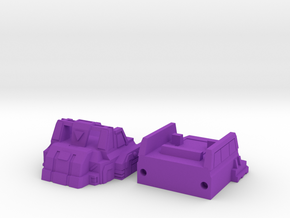 combiner insole in Purple Processed Versatile Plastic